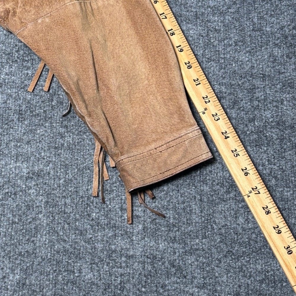 Hunters Run Suede Fringe Western Jacket Womens 1X Brown Vintage Cowgirl Boho - Picture 12 of 14
